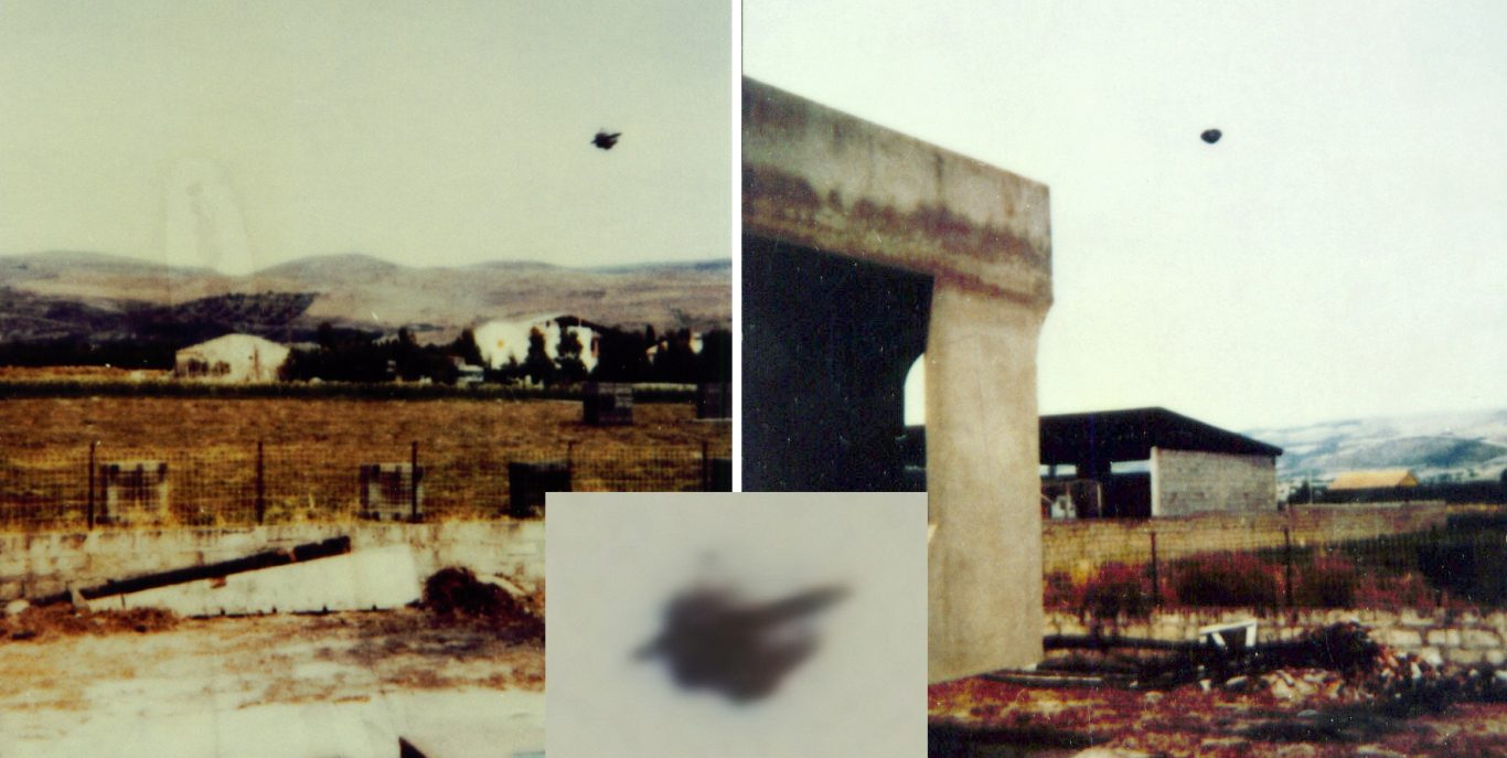 Sizilien 1987 - bis heute unidentifiziert Am Himmel ein tonnenförmiges Objekt mit Stabilisierungswulst, das ober- und unterhalb eine Ausbuchtung aufweist.